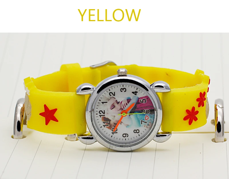 Новый 2019 с рисунком Принцесса Эльза часы Anna Модное детское нижнее белье для