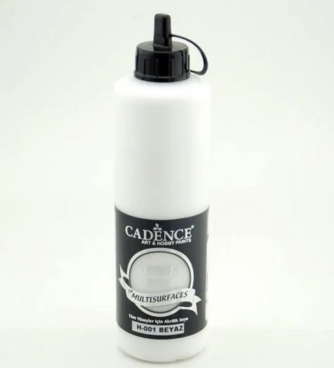 

Cadence Multisurface Hybrid Acrylic Paint 500 ml. White Color