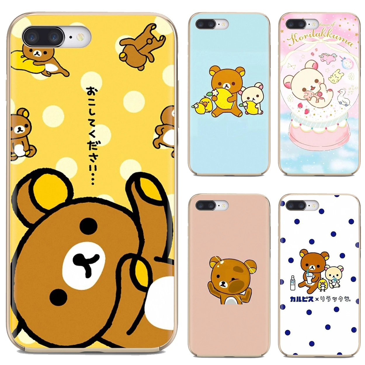 Rilakuma Bear для Xiaomi Redmi 4A 7A S2 Note 8 3S 4 4X 5 Plus 6 7 6A Pro Pocophone F1 тонкий силиконовый мягкий ТПУ