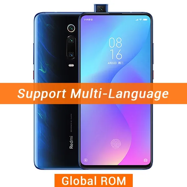 Global ROM Blue Смартфон Xiaomi Redmi K20 с глобальной ПЗУ, 6 ГБ, 64 ГБ, Восьмиядерный процессор Snapdragon 730, задняя камера 48 МП, 4000 мАч, распознавание экрана - Цвет: Global ROM Blue