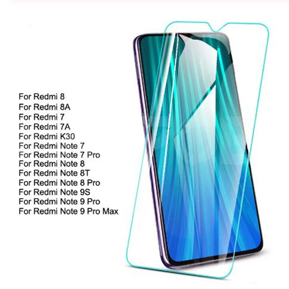 

Закаленное стекло для Xiaomi Redmi 8, 8A, 7, 7A, K30, защита экрана, защитная пленка для Xiaomi Redmi 8, 8A, 7, 7A, K30, 8, 8T, 7, 9 Pro Max