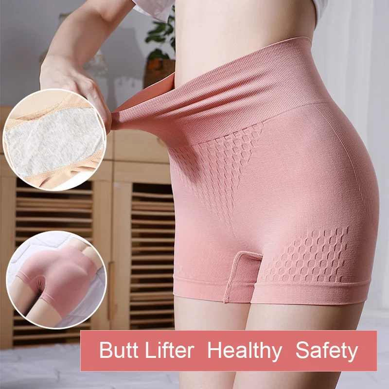 

New Women Safety Short Pants Summer High Waist Panties Plus Size Seamless Boxers for Women Tummy Underwear Butt Lifter Shapewear