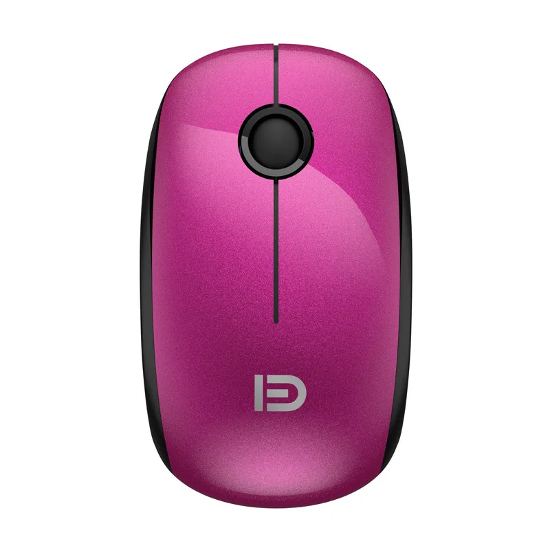 

V6 mouse desktop computer wireless mouse cute girl power saving usb game ultra-thin fashion small mouse