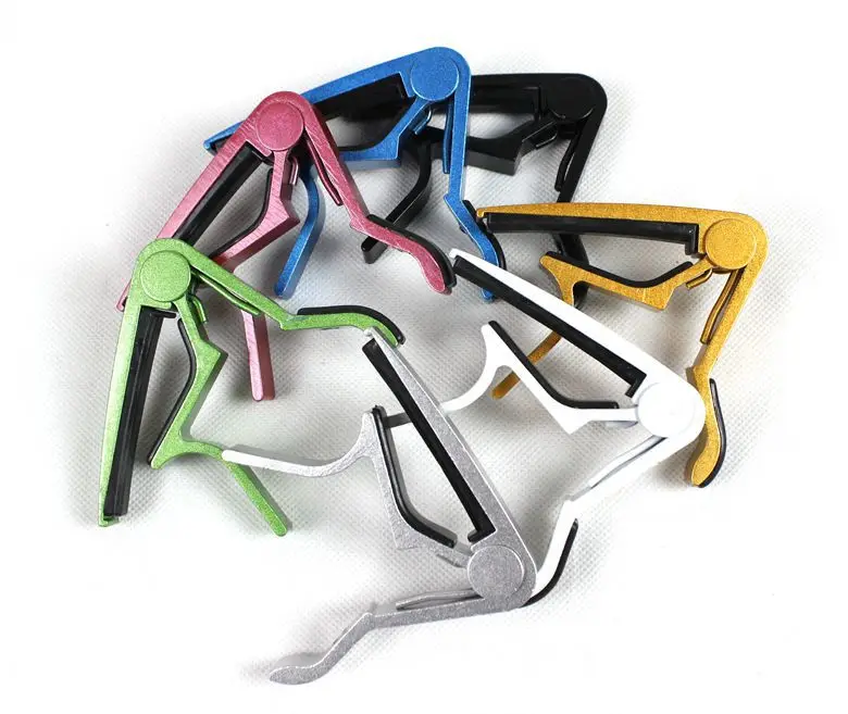 

YINGTOUMAN Metal New Guitar Capo Quick Change Clamp Key Acoustic Classic Guitar Capo For Tone Adjusting Tools