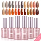 Набор гель-лаков для ногтей MIZHSE, 6 шт.лот, удаляемый замачиванием, Гибридный Гель-лак для ногтей