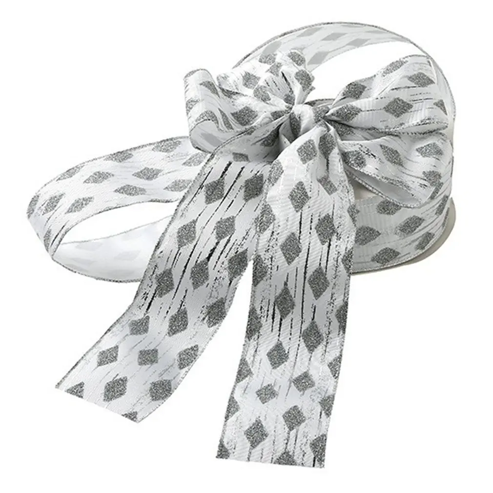 

Блестящая деталь, многофункциональная Рождественская лента, Рождественское украшение, упаковка для подарочной коробки «сделай сам»