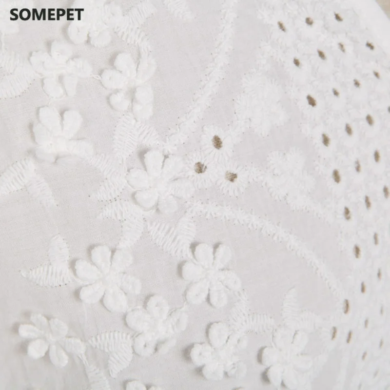 

Fashion Women V Neck Hollow Out Loose White Shirts Long Sleeve Ladies Blouses Tops