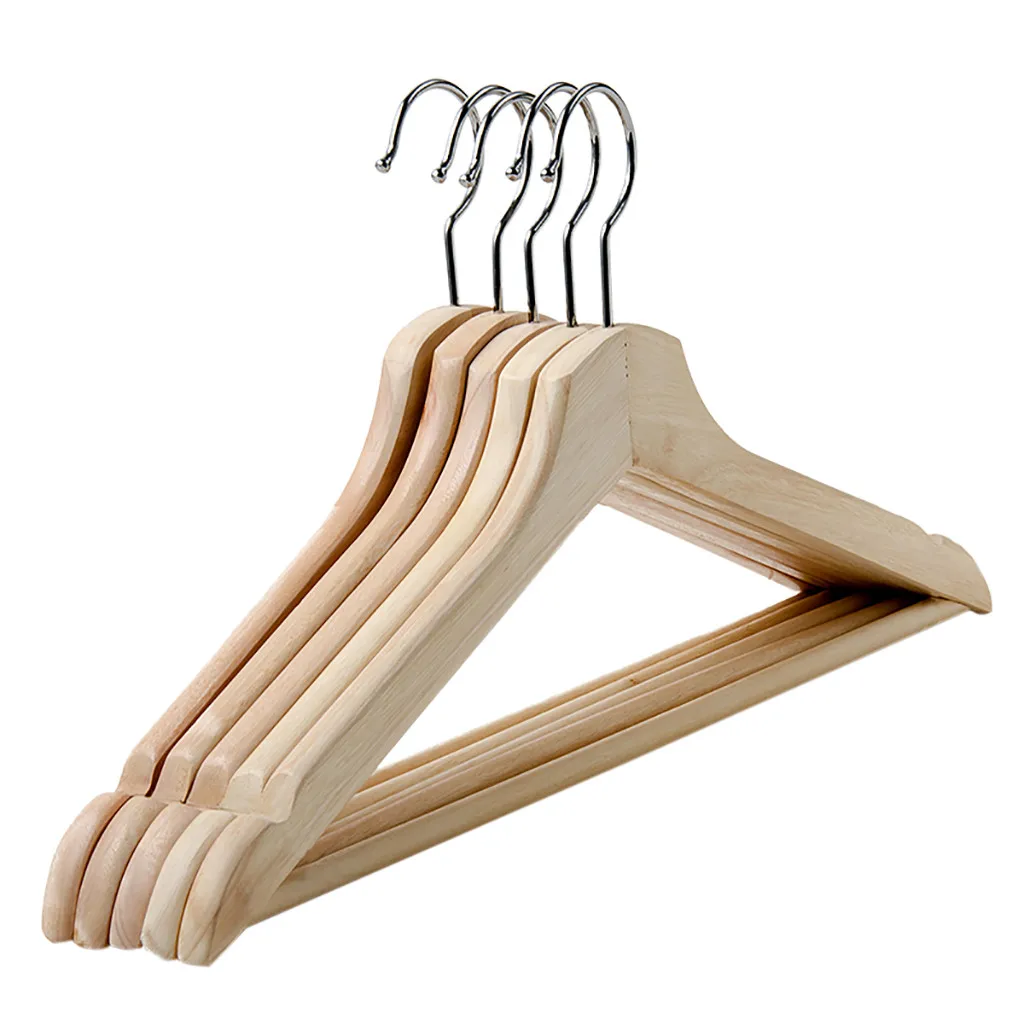5 шт. вешалка деревянная для одежды деревянные вешалки твердые Вешалки wieszaki na