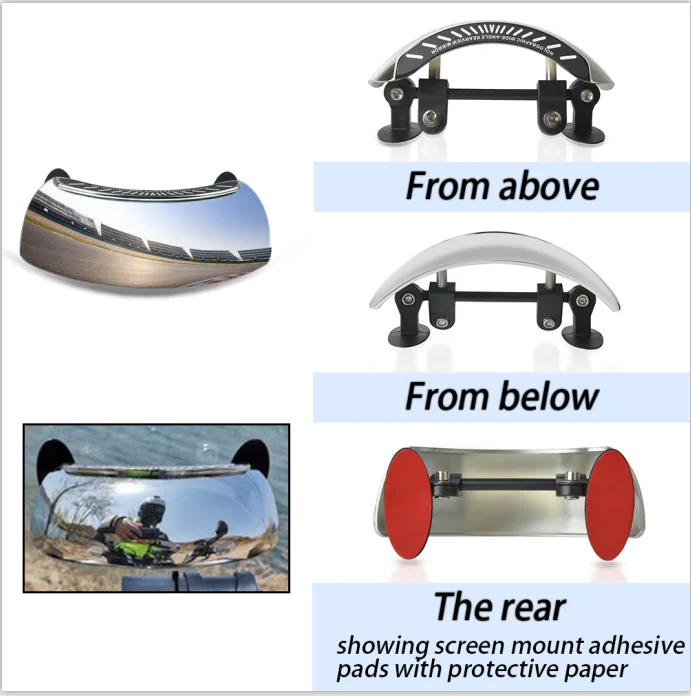 Для мотоциклов BMW R1200GS LC R1250GS F900R F850GS F800GS S1000XR G310GS широкоугольный объектив заднего
