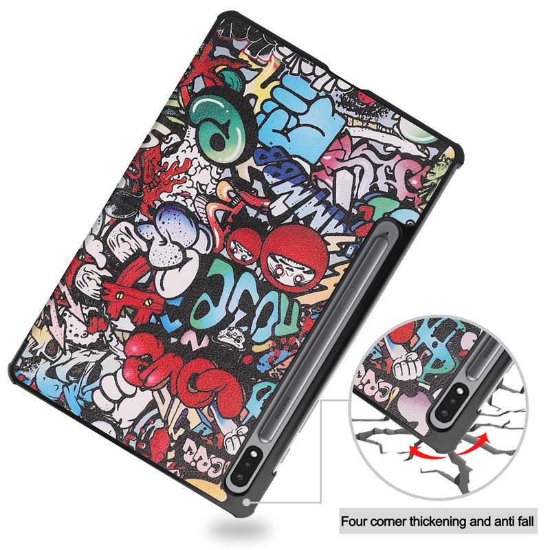 

For Samsung Galaxy Tab S7 Case SM-T870 SM-T875 2020 Funda Magnetic Stand Tablet Cover for Samsung Tab S7 11inch Case Cover Coque