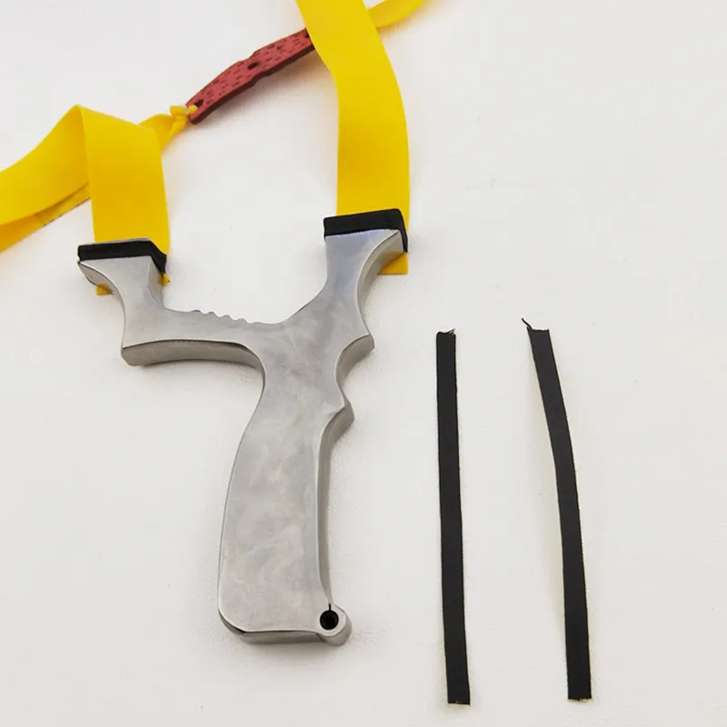 Хит продаж нержавеющая сталь Охотничья Рогатка индивидуальная плоская