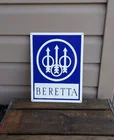 Beretta пожарное оружие Ретро металлический жестяной знак плакат для дома гаража тарелка кафе Паб мотель искусство настенный Декор