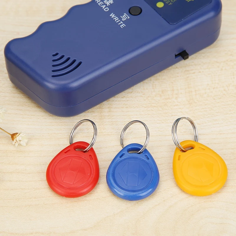 

Handheld 125Khz Rfid Duplicator Copier Writer Programmer Reader + Keys