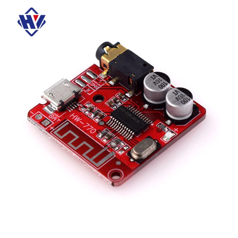 MP3 Bluetooth 5.0 decoder board car speaker amplifier board modified diy audio receiving module wireless decoder lossless 3.7-5v