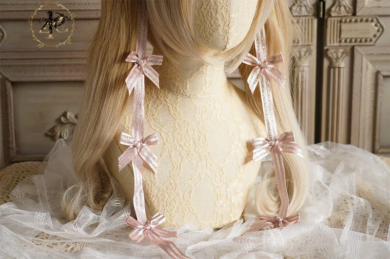 

Z P C Original design handmade Japanese sweet retro Lolita lace lace hairpin