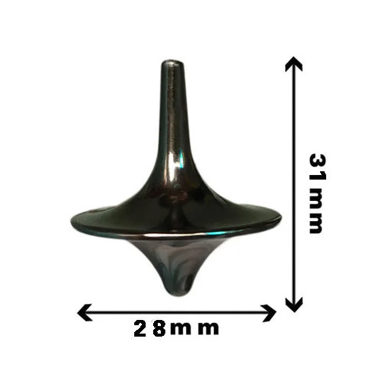 

Classic Metal Gyro Great Performance Accurate Silver Spinning Top Hot Movie Totem Print Spinning Toys Top Exquisite Gifts