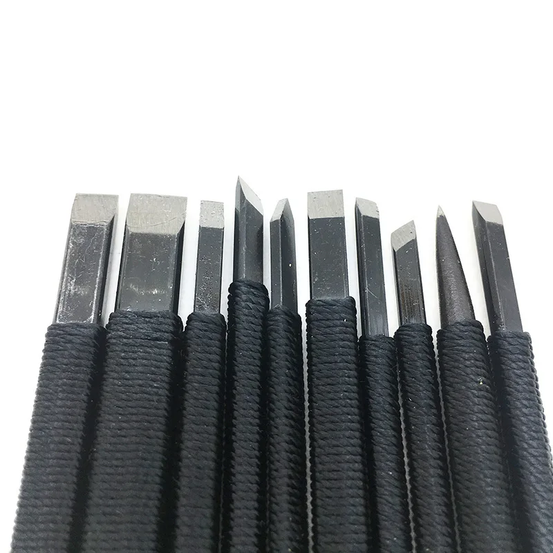 Набор ножей камень печать для резьбы по дереву Вольфрамовая сталь 3 5-8 5 мм 10 шт. |