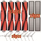 Запчасти для робота xiaomi 2 roborock s50 xiaomi mi, основная щетка-4 шт., боковая щетка-8 шт., НЕРА-4 шт.