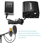 Neewer комплект микрофона: NW-800 микрофон с Phantom Мощность, Мощность адаптер переменного тока, подвесом + анти-ветер пены Кепки + микрофон Мощность кабель