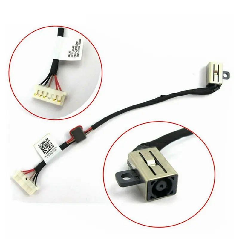 QH новый кабель питания постоянного тока для ноутбука Dell Inspiron 15 5000 5558 5559 V3558 V3559 0KD4T9