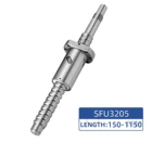 1 шт., шариковый винт SFU3205, диаметр 32 мм, длина 5 мм, одна гайка + Концевая обработка для оси BK25 BF25 XYZ