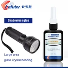 Мощный УФ-светильник 51led + УФ-клей kafуф 50 мл, клей для отверждения под УФ-лампой, прозрачный кристалл и стеклянный клей