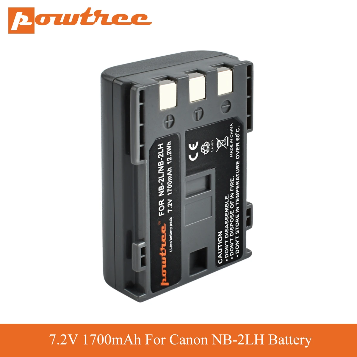 Литий ионная аккумуляторная батарея POWTREE NB 2L NB2L 2LH NB2LH 7 2 в Ач для камеры Canon Powershot g9