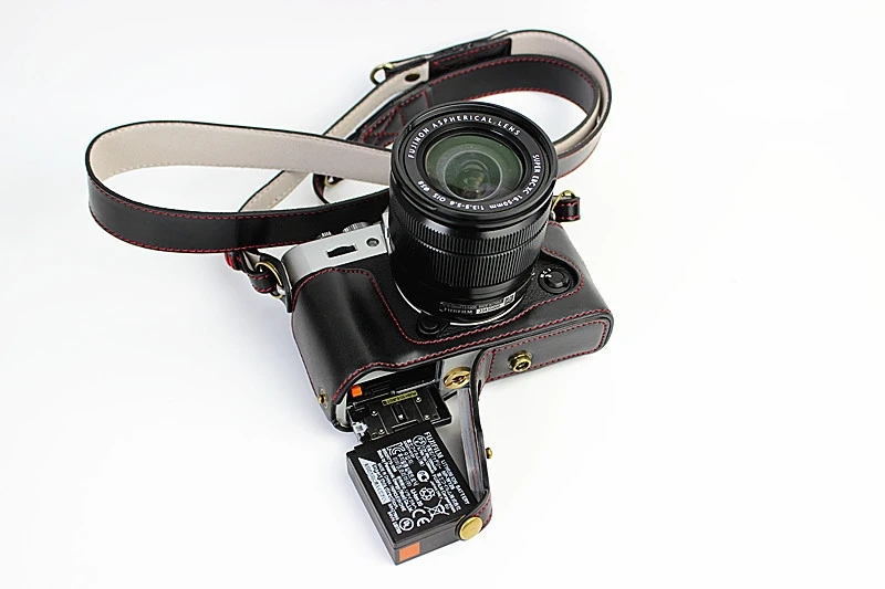 Роскошная сумка для камеры из искусственной кожи Fujifilm XT10 XT20 XT30 18 50 мм чехол