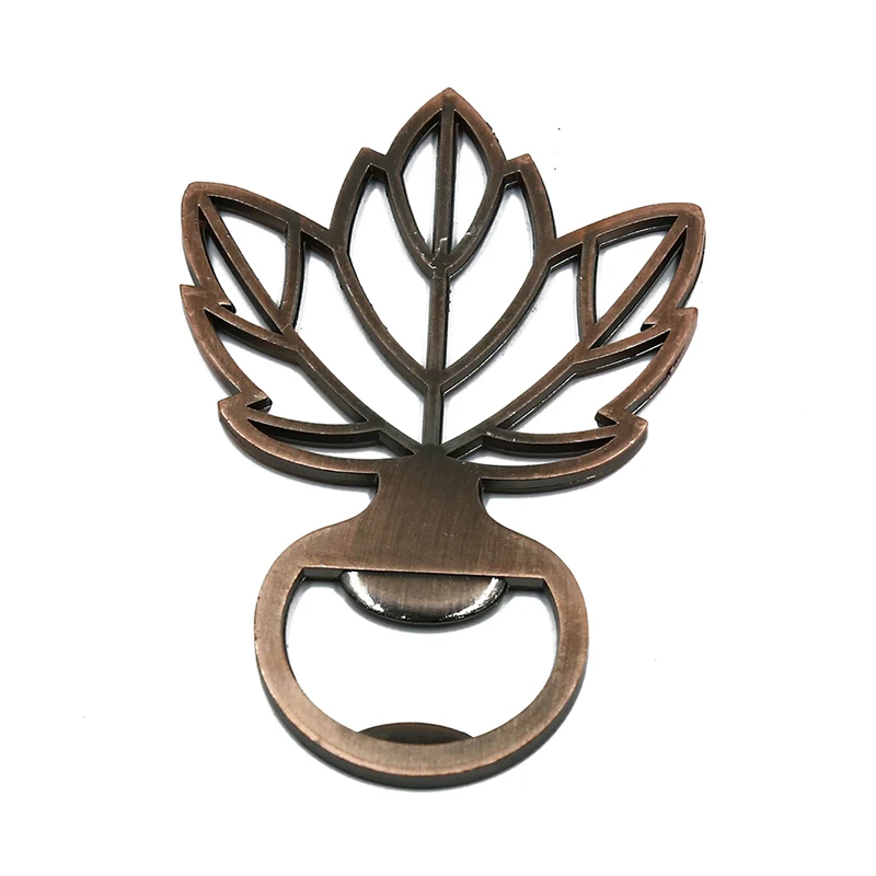 Портативный брелок с Кленовым листом открывалка для пивных бутылок свадебной