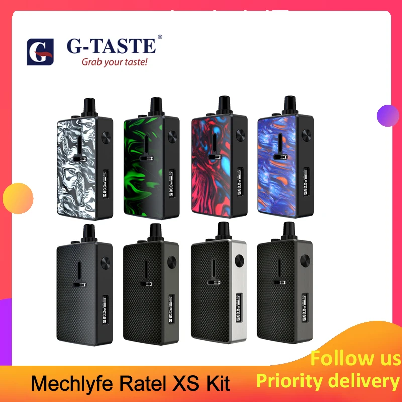 Распродажа Mechlyfe Ratel XS AIO 80 Вт TC ремонтный Pod Mod Kit питание от одного аккумулятора 18650