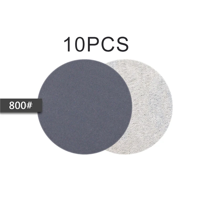 

100pcs Sandpapers 2 inch Waterproof Hook and Loop Discs Silicon Carbide