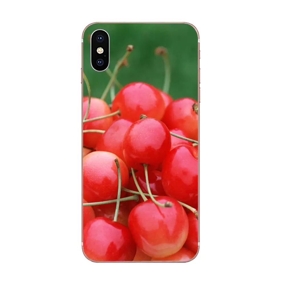 Зеленый плоды черемухи из Еда красочные Чехлы для LG G2 G3 G4 G5 G6 G7 K4 K7 K8 K10 K12 K40 мини