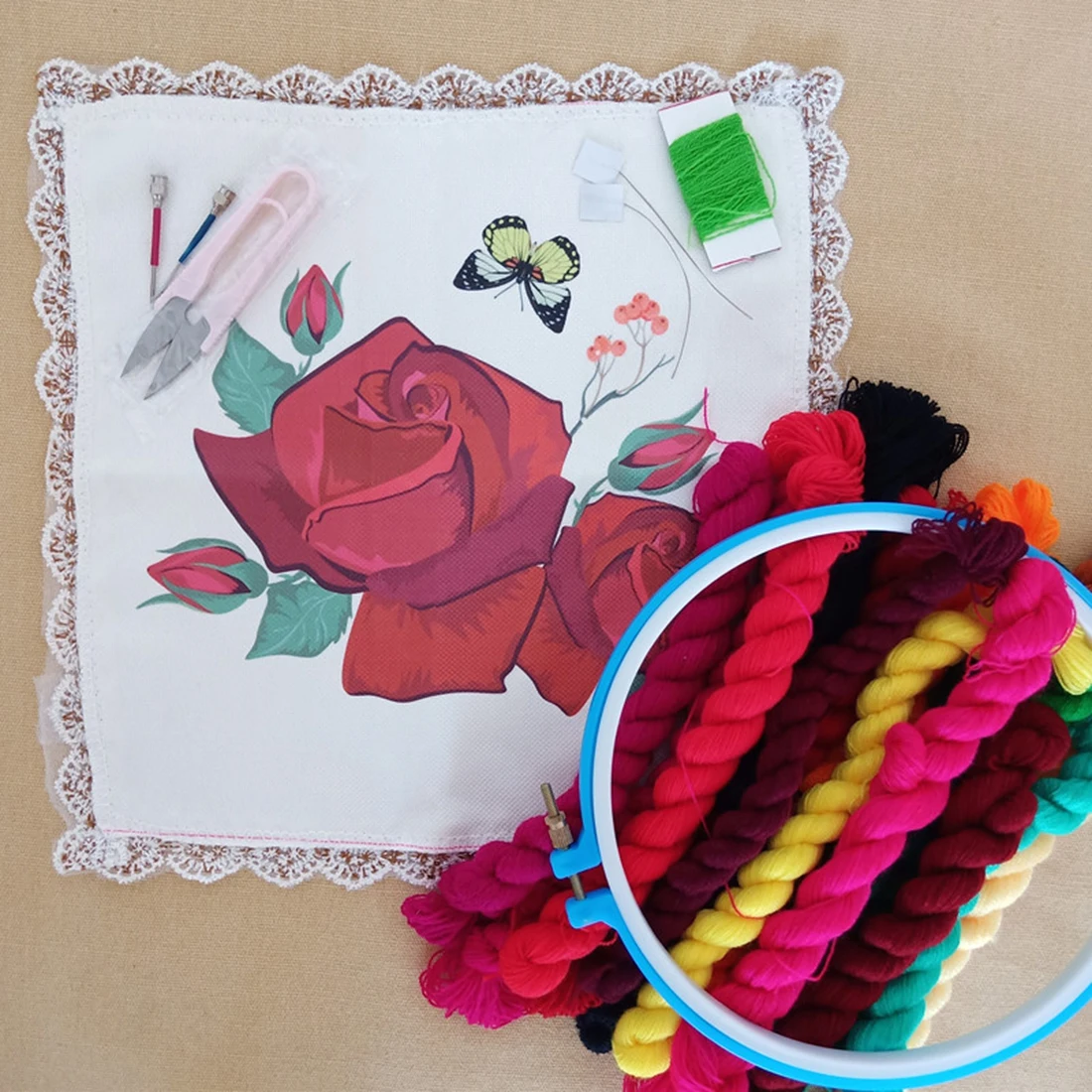 DIY Вязание шерстяной ковер с крючком маленькое Покрывало Полотенце ручная работа