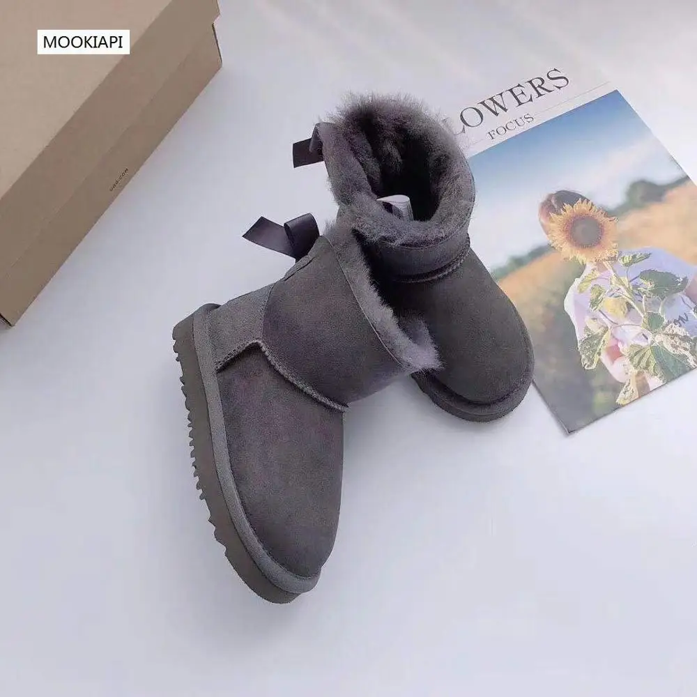 Австралийские зимние ботинки наивысшего качества 2019 г. Натуральная овчина