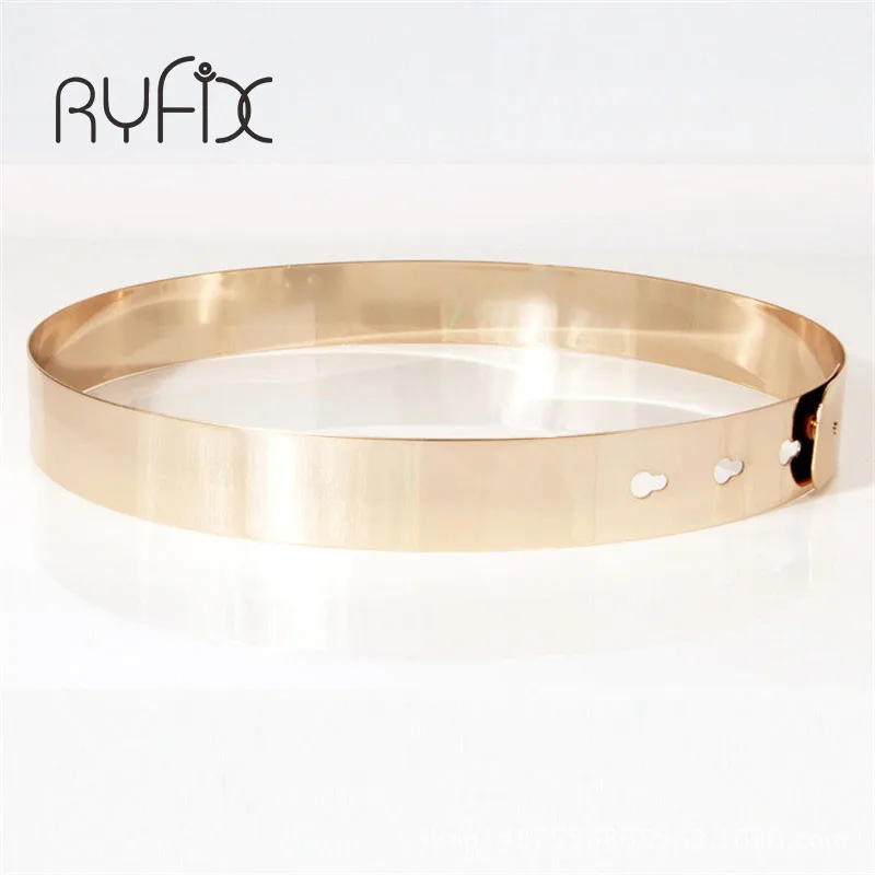 Для женщин в стиле панк с зеркальной металлической пряжкой тощий пояс 2021 Декор