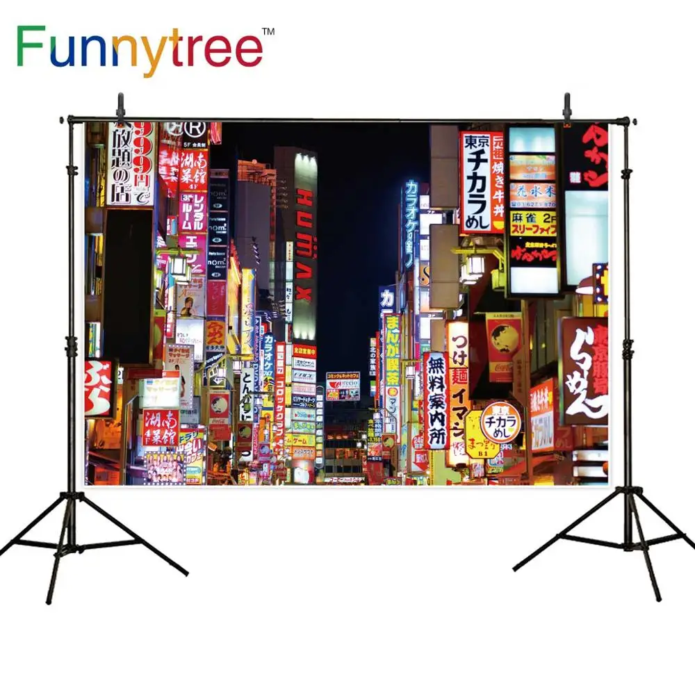 Фон для фотосъемки Funnytree wonderland bokeh merry Christmas backdrop зимний подарок лес фотостудия