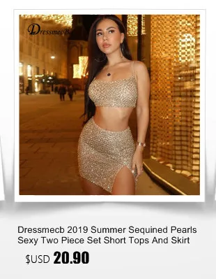 DRESSMECB Летние черные блесток Сексуальная Bodycon Платье Для женщин с низким вырезом на спине для ночного клуба вечерние платье блестящие Элегантные мини платье Vestidos