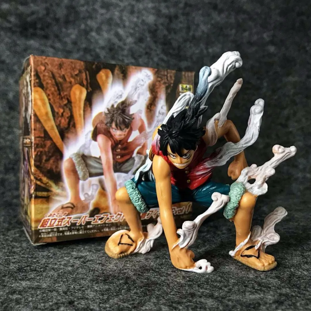 Аниме OP Monkey D Luffy вторая Экипировка первая вспышка ПВХ экшн фигурка Луффи