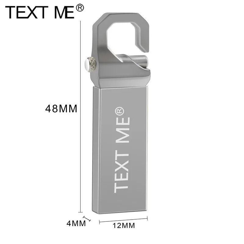 TEXT ME Новые поступления usb флеш накопитель 64 ГБ 32 16 8 4 Флешка водонепроницаемый