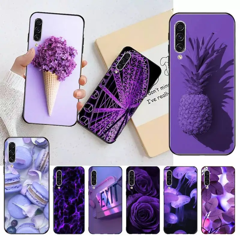 

infinity on Purple art Phone Case For Samsung galaxy A S note 10 12 20 32 40 50 51 52 70 71 72 21 fe s ultra plus