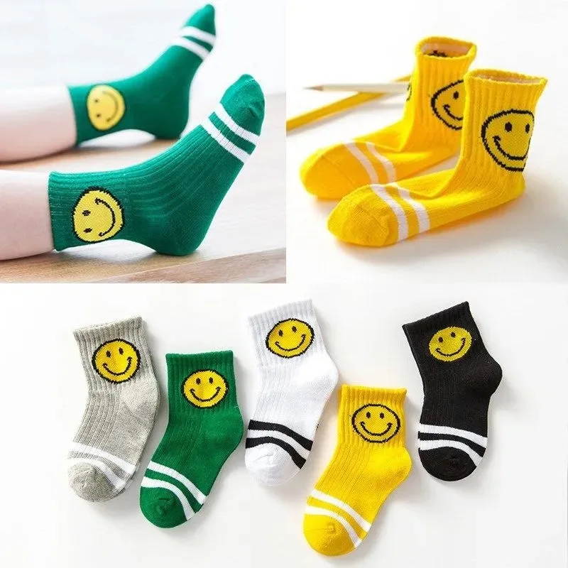 

Cute Cartoon Baby Boy Socks Winter Thicken Cotton Toddler Girl Socks Soft Animal Print Children Socks 5 Pairs/lot Infant Socks