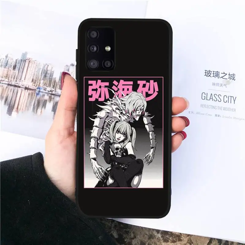 

Rem and Misha death note anime Phone Case For Samsung galaxy S 7 8 9 10 20 edge A 6 10 20 30 50 51 70 note 10 plus