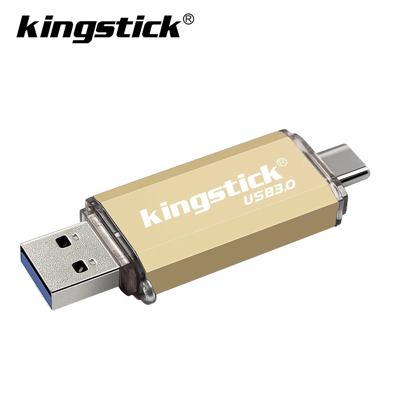 Champagne Новейший USB 3,0 Тип C Флешка 16 ГБ 32 ГБ 64 ГБ USB флеш-накопитель 128 ГБ флеш-накопитель 1 ТБ флеш-накопитель usb для устройства type-C карта памяти - Цвет: Champagne
