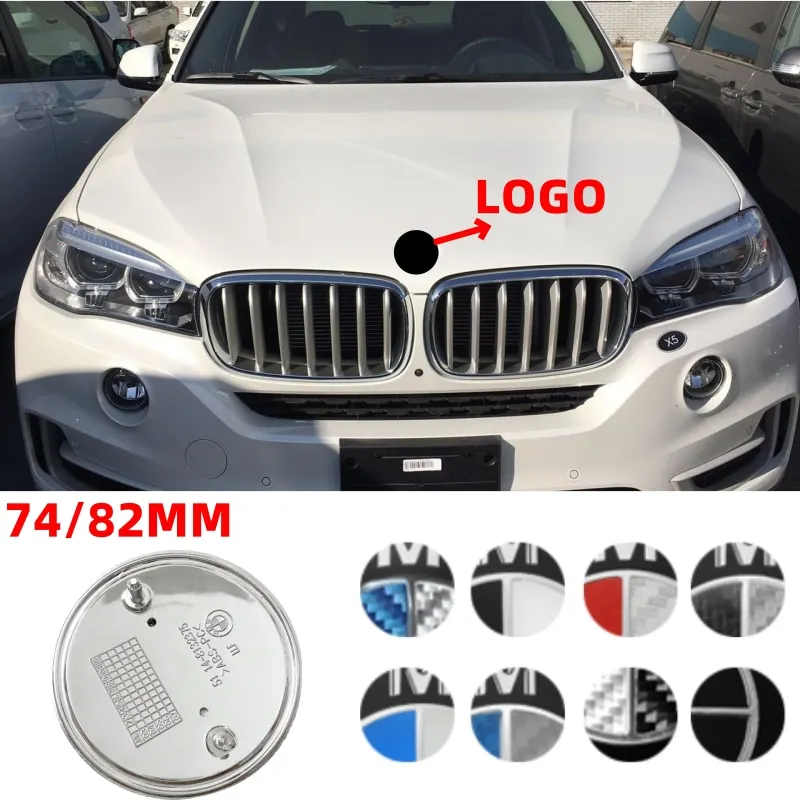 74 мм/82 мм Эмблема багажника для BMW Логотип E92 X5 E70 E90 F30 E93 F31 X1 X3 F15 X6 Z4 Z3 E85 E89 F22