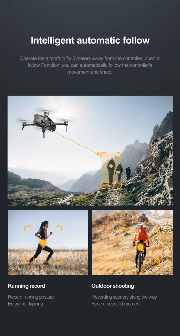 Профессиональный радиоуправляемый Дрон 5G wifi FPV gps широкоугольный 4K 16 МП камера HD вертолет 30 мин Время полета Квадрокоптер бесщеточный Дрон VS SG906