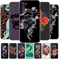 hand snake phone cover hull for samsung galaxy s6 s7 s8 s9 s10e s20 s21 s5 s30 plus s20 fe 5g lite ultra edge
