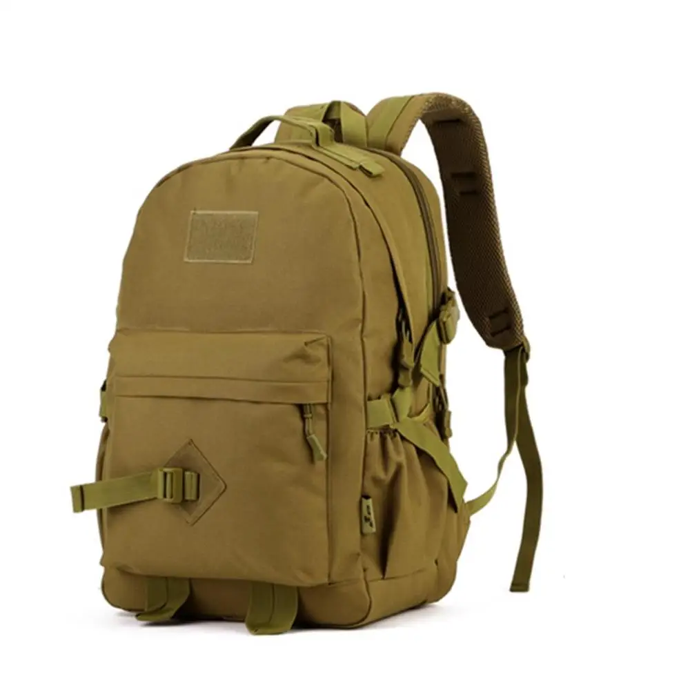 wolf brown 40L простой дизайн для мужчин и женщин Спорт на открытом воздухе военные тактические альпинистские Рюкзаки Кемпинг Туризм Треккинг Рюкзак - Цвет: wolf brown