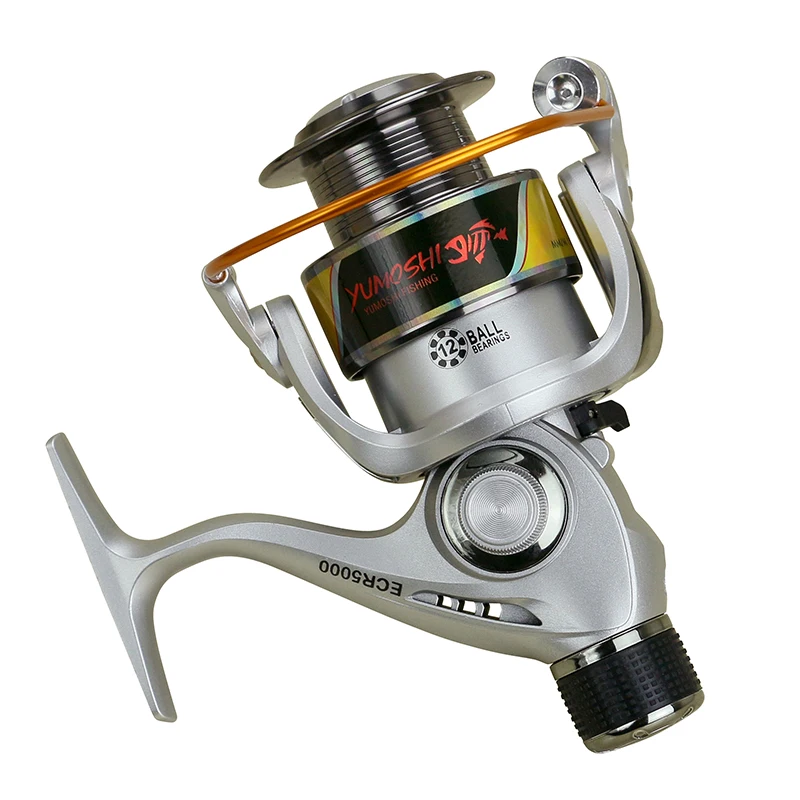 

12BB ECR Rear Drag Stock Post Loading Spinning Wheel Sea Fishing Spinning Reels