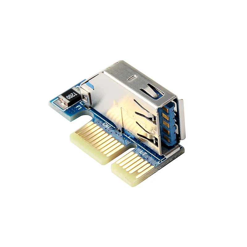 PCIE PCI-E PCI Express X1 To Riser Card Bus High Efficiency Adapter Converter USB 3.0 Cable For Desktop PC ASM1083 Chip | Компьютеры и