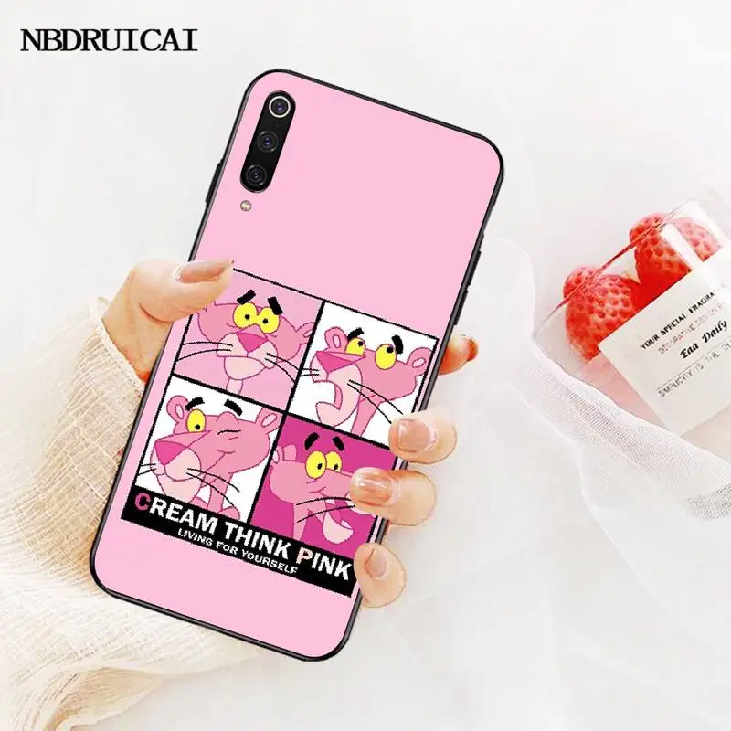 PENGHUWAN lovely Pink Panther DIY Luxury Phone Case for Redmi Note 8 8A 7 6 6A 5 5A 4 4X 4A Go Pro Plus Prime | Мобильные телефоны